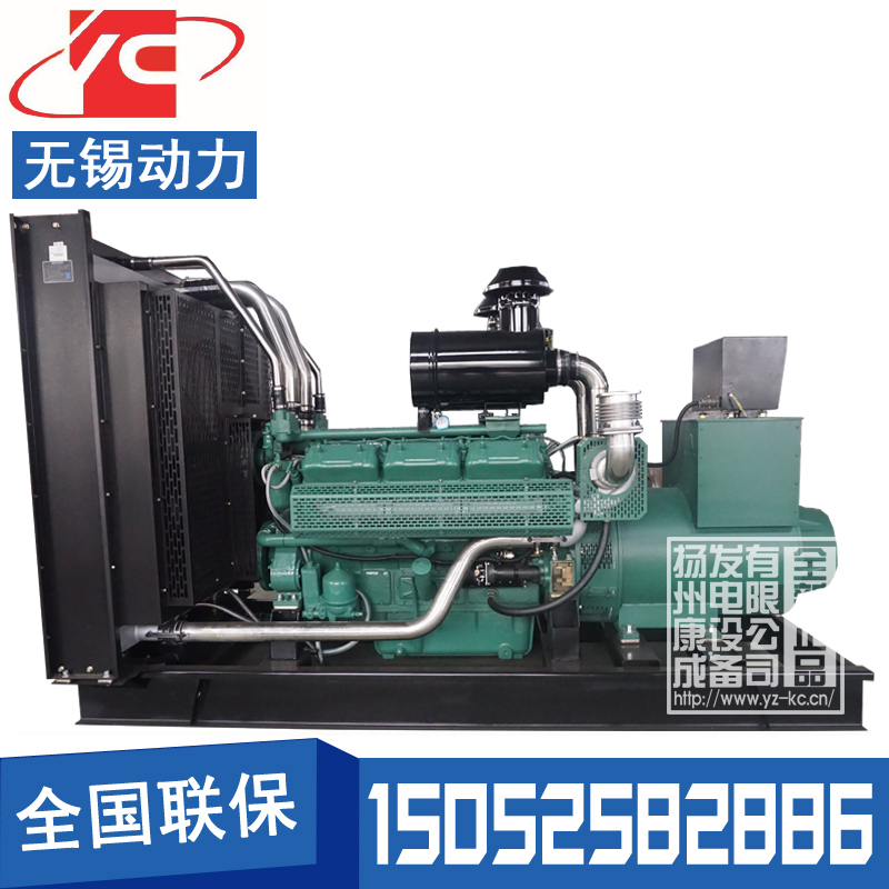 东莞450KW柴油发电机组无锡动力WD269TAD43