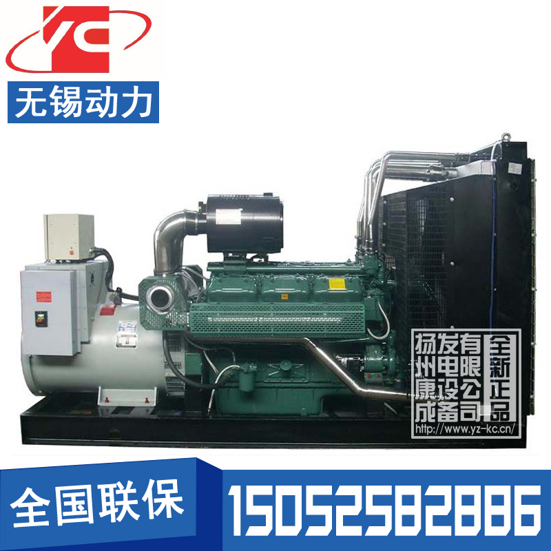 丽江400KW柴油发电机组无锡动力WD269TAD41