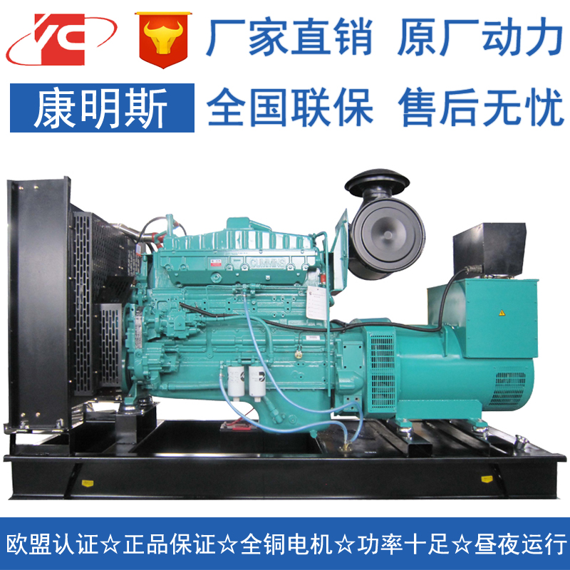 贺州250KW柴油发电机组康明斯NTA855-G1A