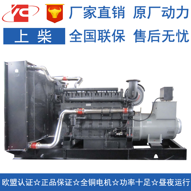 广安700KW柴油发电机组上柴股份SC33W990D2